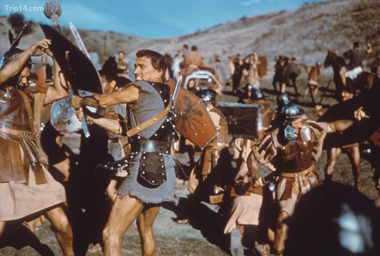 Kirk Douglas ở Spartacus, 1960 - Trip14.com