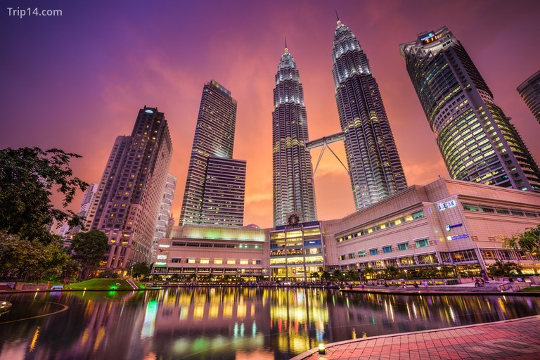 Tháp đôi Petronas, Kuala Lumpur - Trip14.com