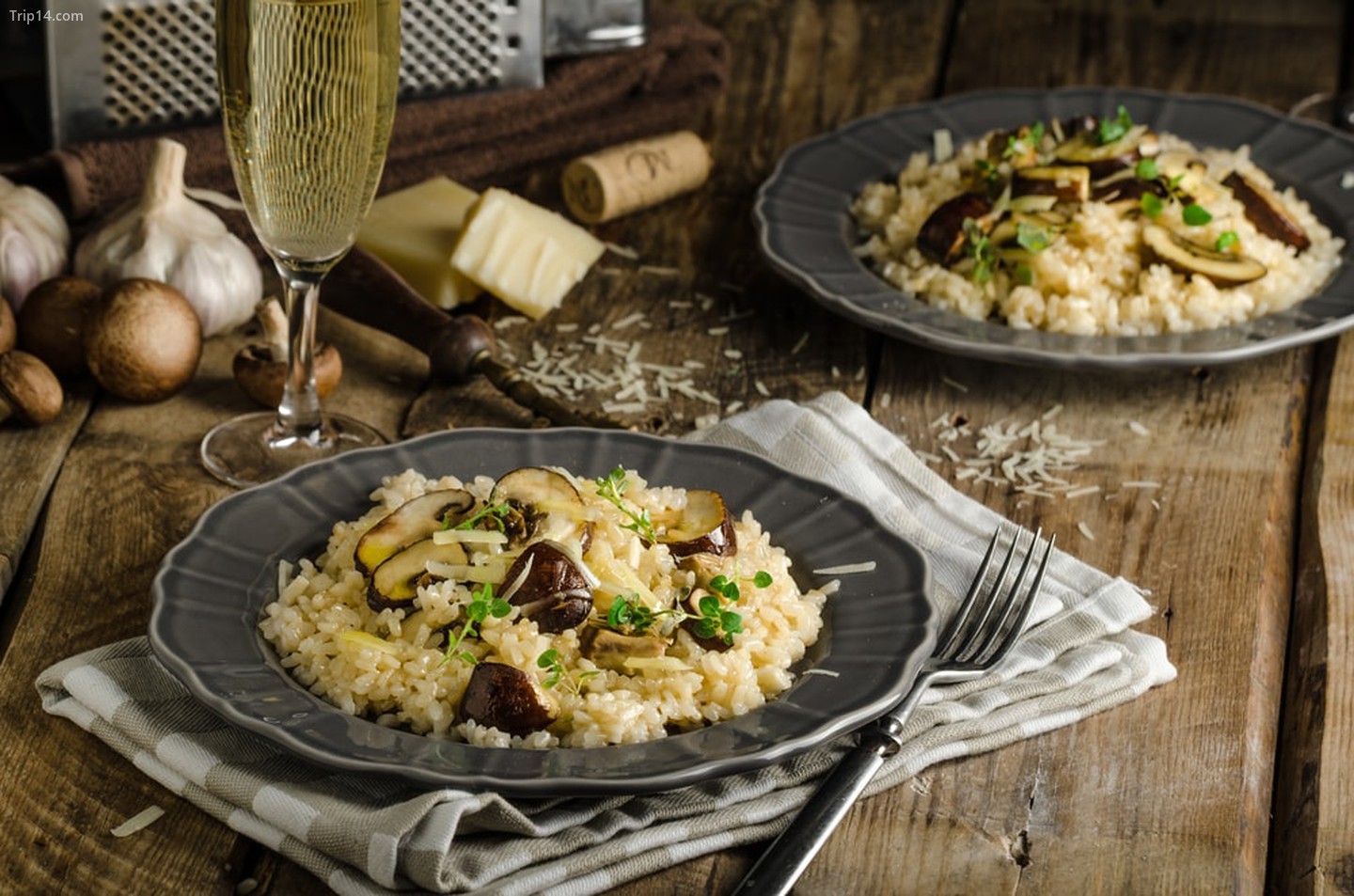 Risotto nấm