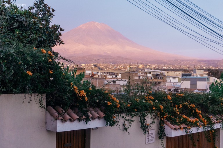 Phong cảnh El Misit nhìn từ Arequipa 