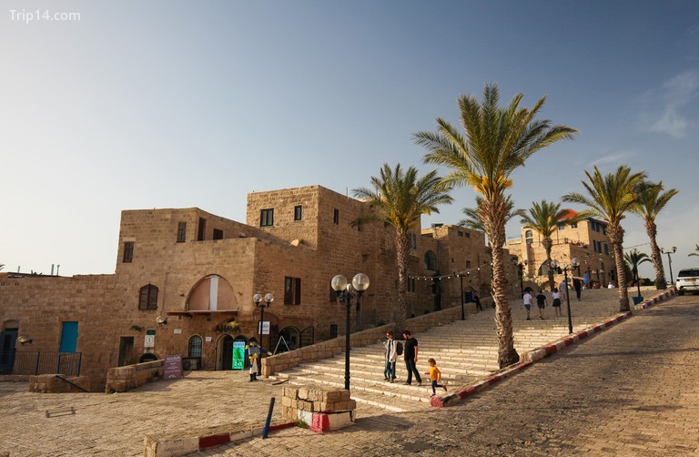 Phố Kikar Kedumim ở Jaffa, một quận lịch sử ở Tel Aviv, Israel - Trip14.com
