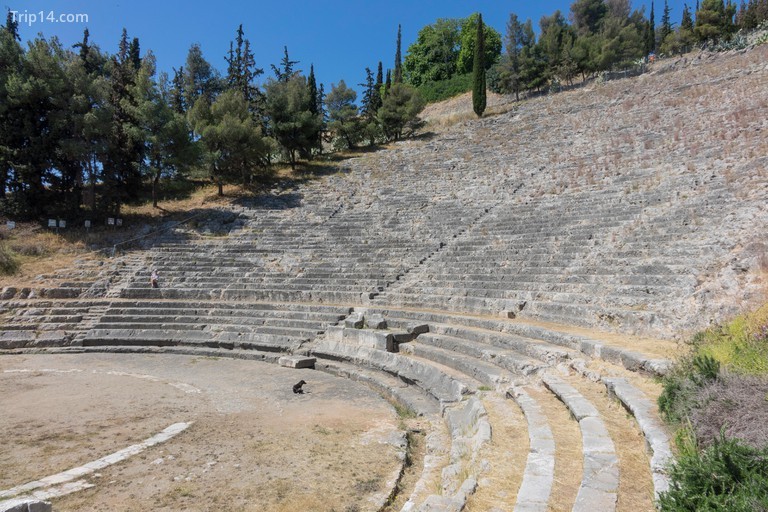 Nhà hát cổ ở Argos là minh chứng cho ý nghĩa văn hóa trước đây của nó © roberthending / Alamy Stock Photo