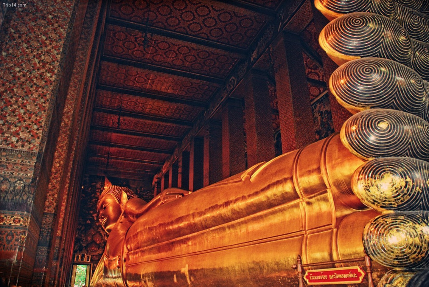 Phật nằm của Wat Pho
