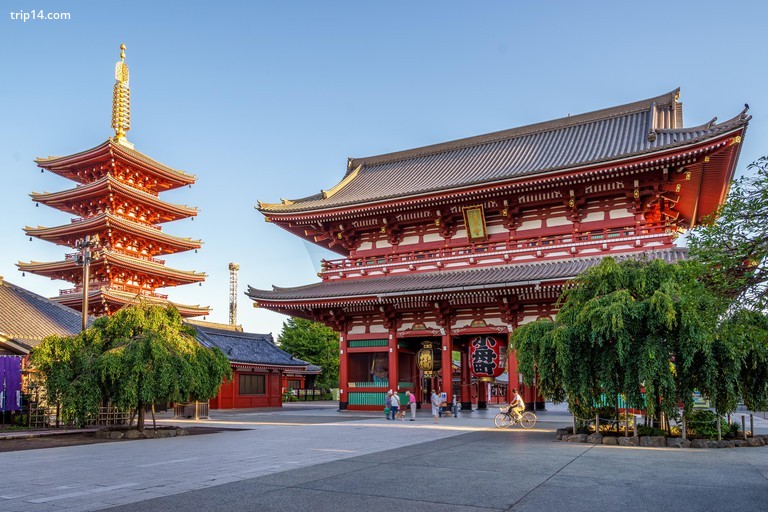 Sensō-ji là ngôi chùa cổ nhất ở Tokyo - Trip14.com