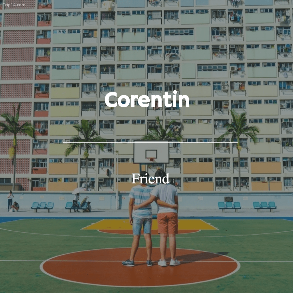 Corentin - friend - Trip14.com