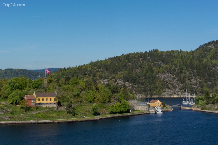 lâu đài Oscararsborg ở Oslofjord - Trip14.com