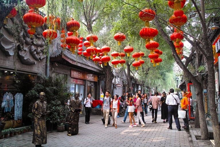 Nanluoguxiang Bắc Kinh Hutong. - Trip14.com