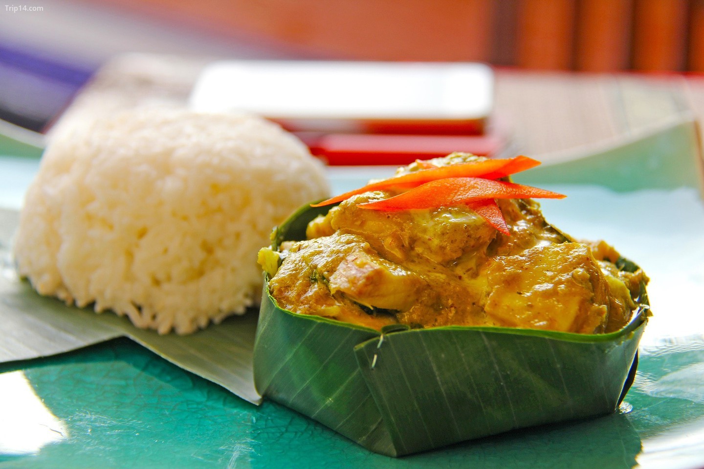 Cá amok là món ăn đặc trưng của Campuchia