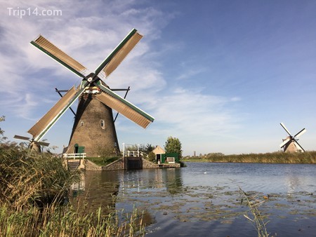 Ngôi làng thấp, ngập nước của Kinderdijk - Trip14.com