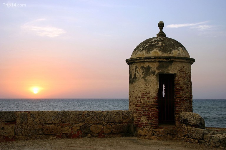 Hoàng hôn ở Cartagena