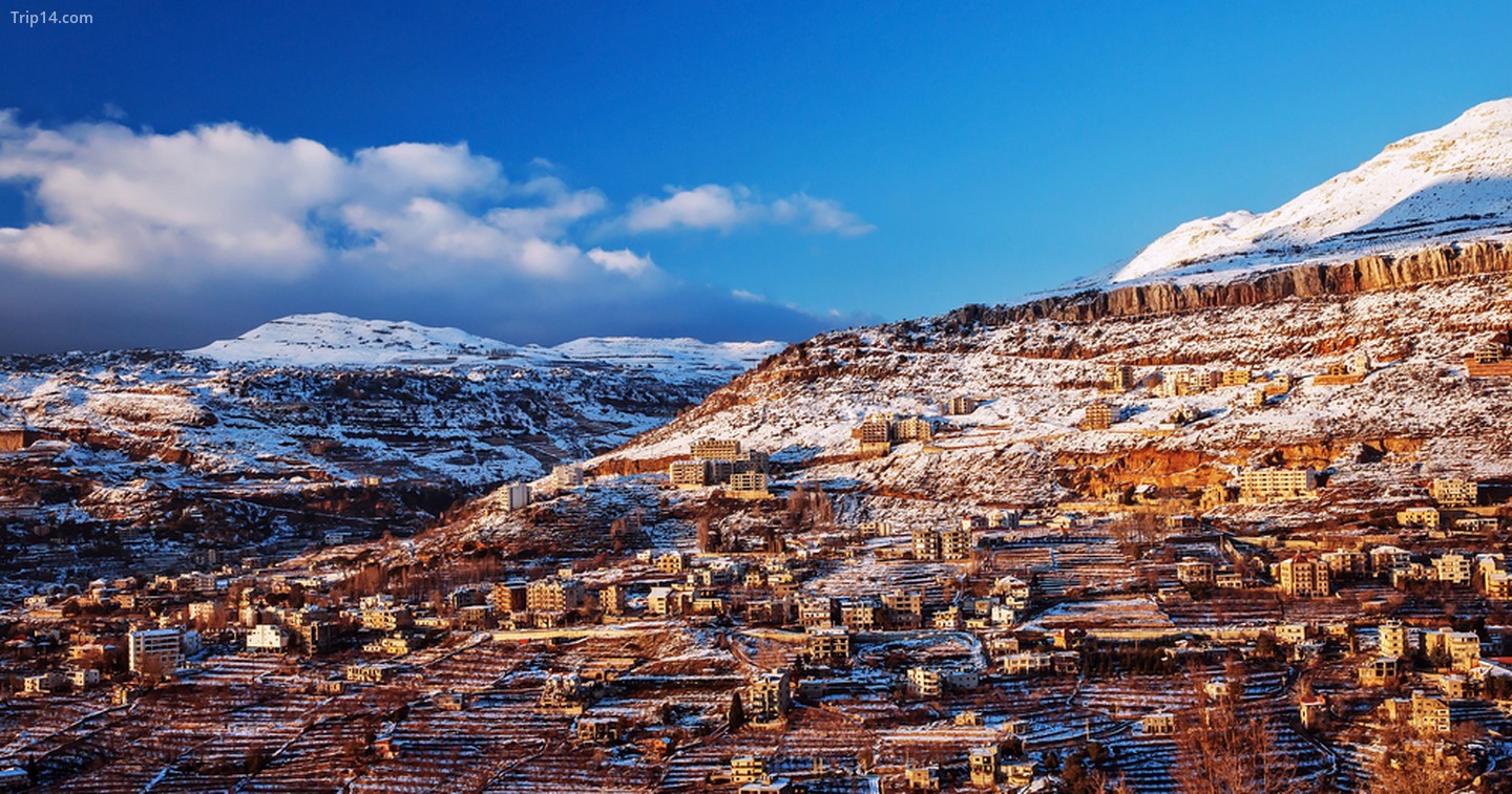 Núi Faraya ở Lebanon, khu nghỉ mát trượt tuyết
