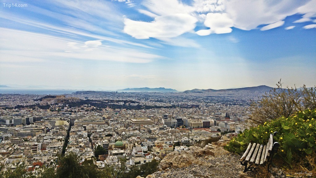 Cảnh thành phố Athens từ đồi Lycabettus © Amphithoe / Flickr