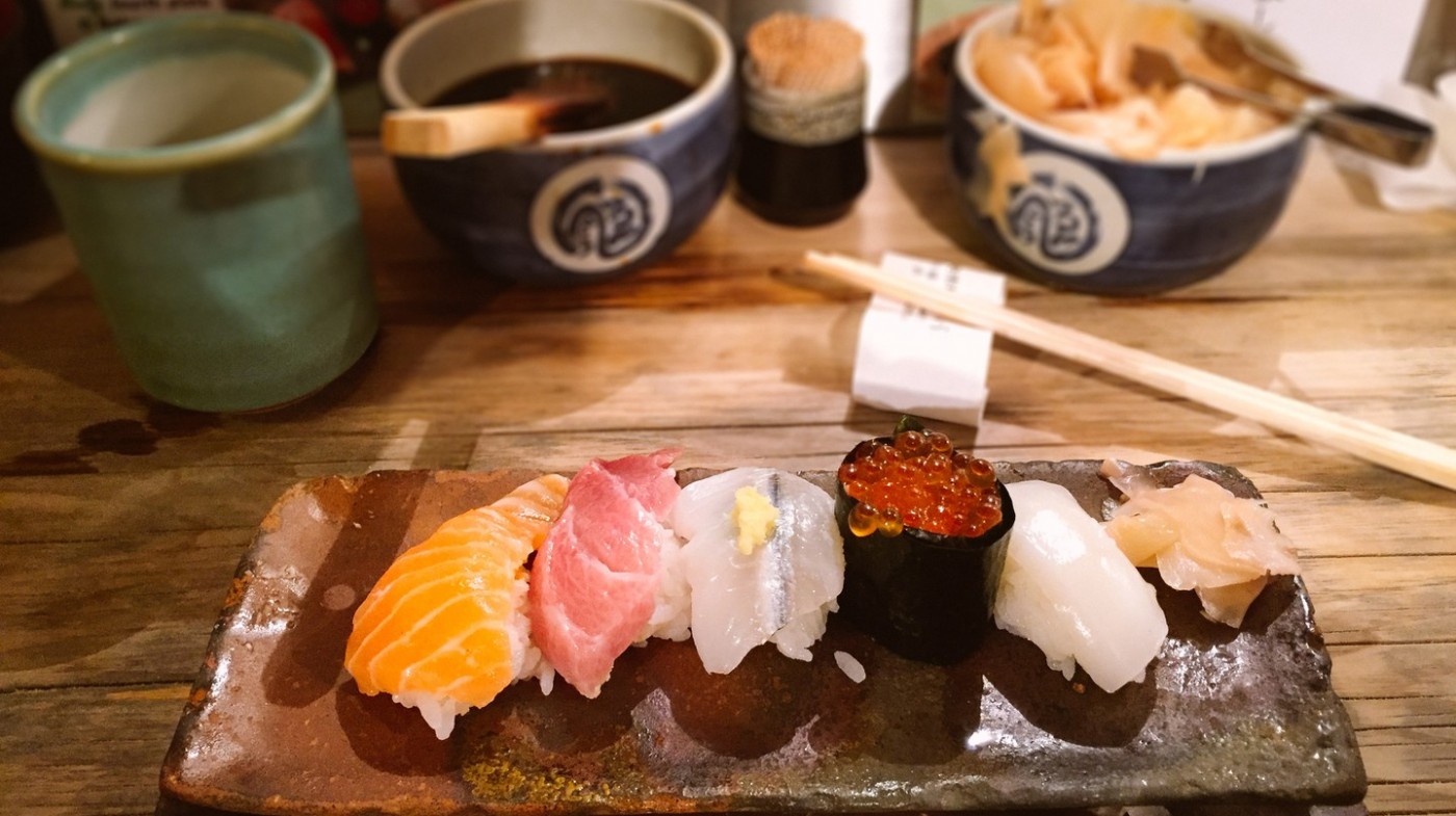 Có rất nhiều nhà hàng sushi tuyệt vời ở Kyoto