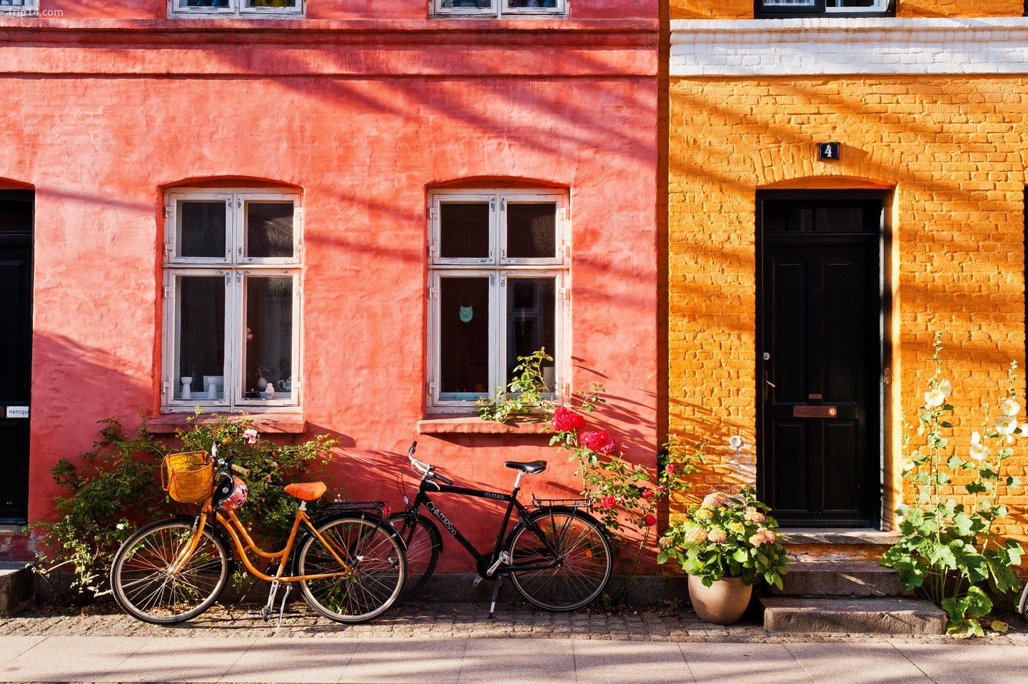  Cảnh đường phố Copenhagen đầy màu sắc   |   