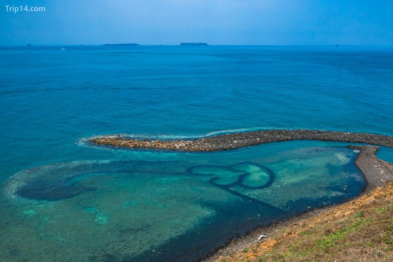 Trái tim đôi của đá xếp chồng, Bành Hồ, Đài Loan 