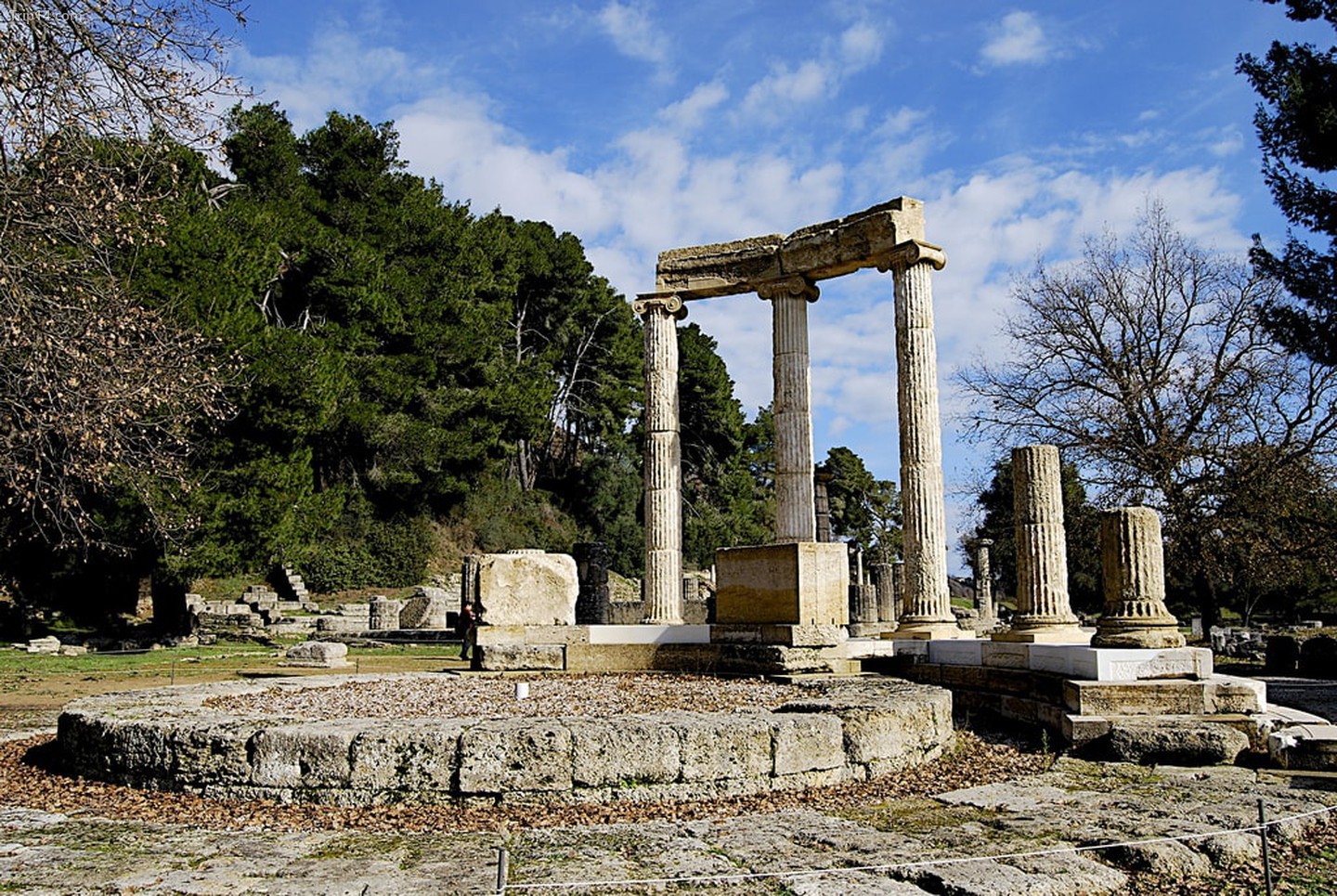  Đài tưởng niệm Philip II, Philippeion, Olympia, Hy Lạp   |   