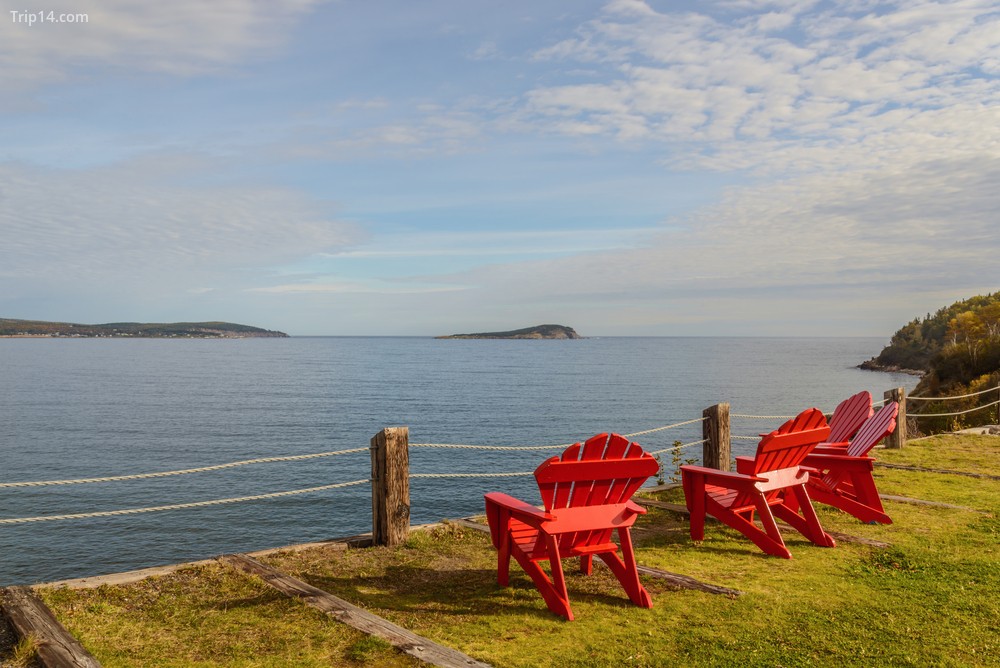 Quang cảnh bờ biển trên Cape Breton