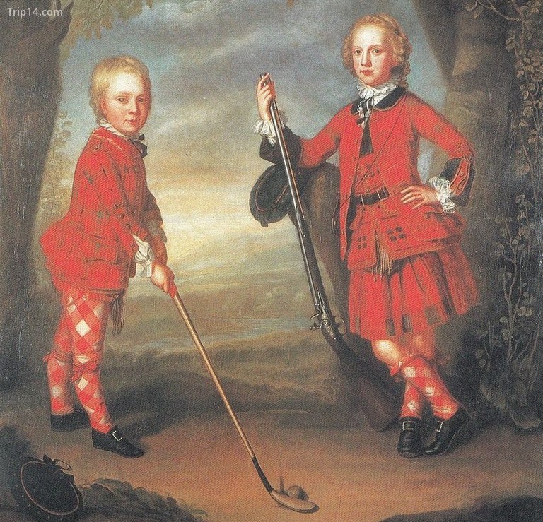 Các chàng trai MacDonald chơi gôn ở thế kỷ 18 