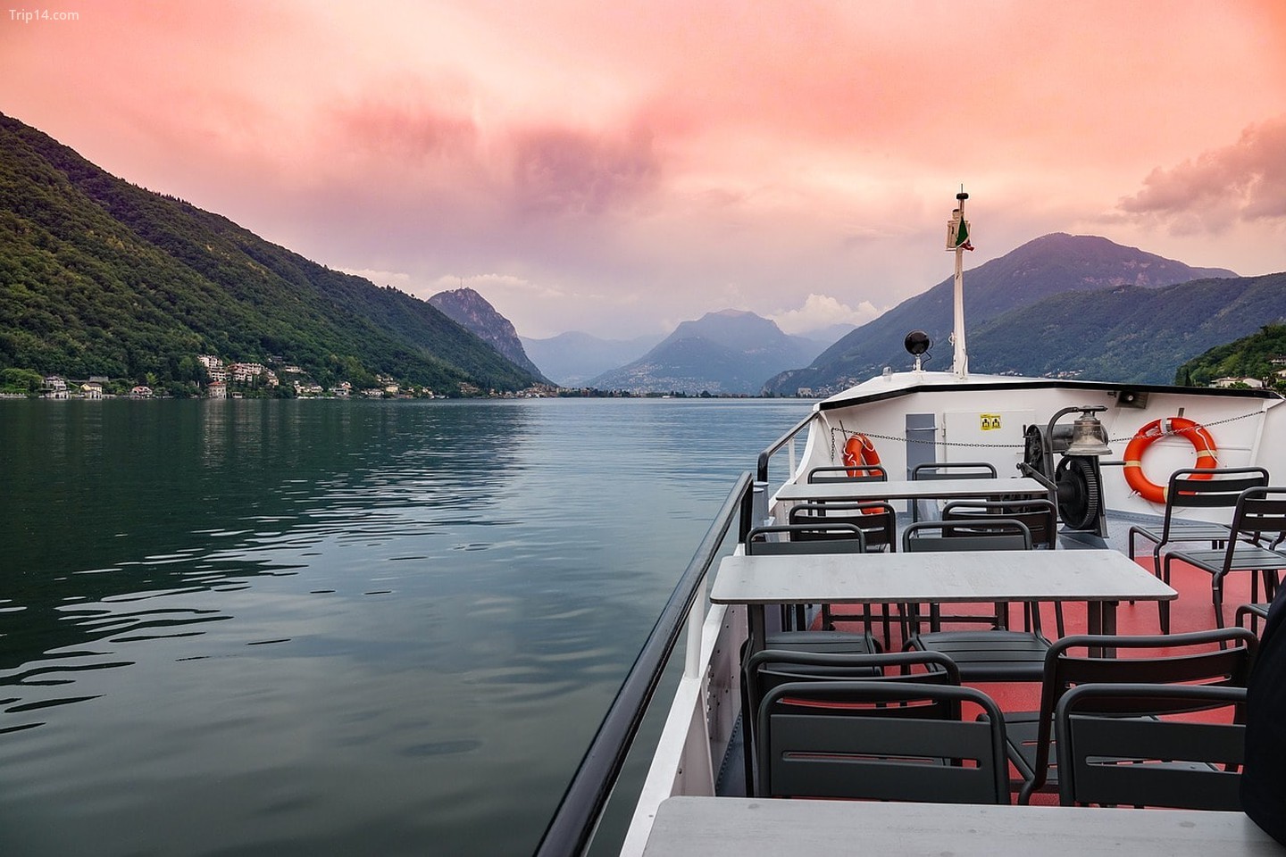 Khám phá hồ Lugano ở miền nam Thụy Sĩ 